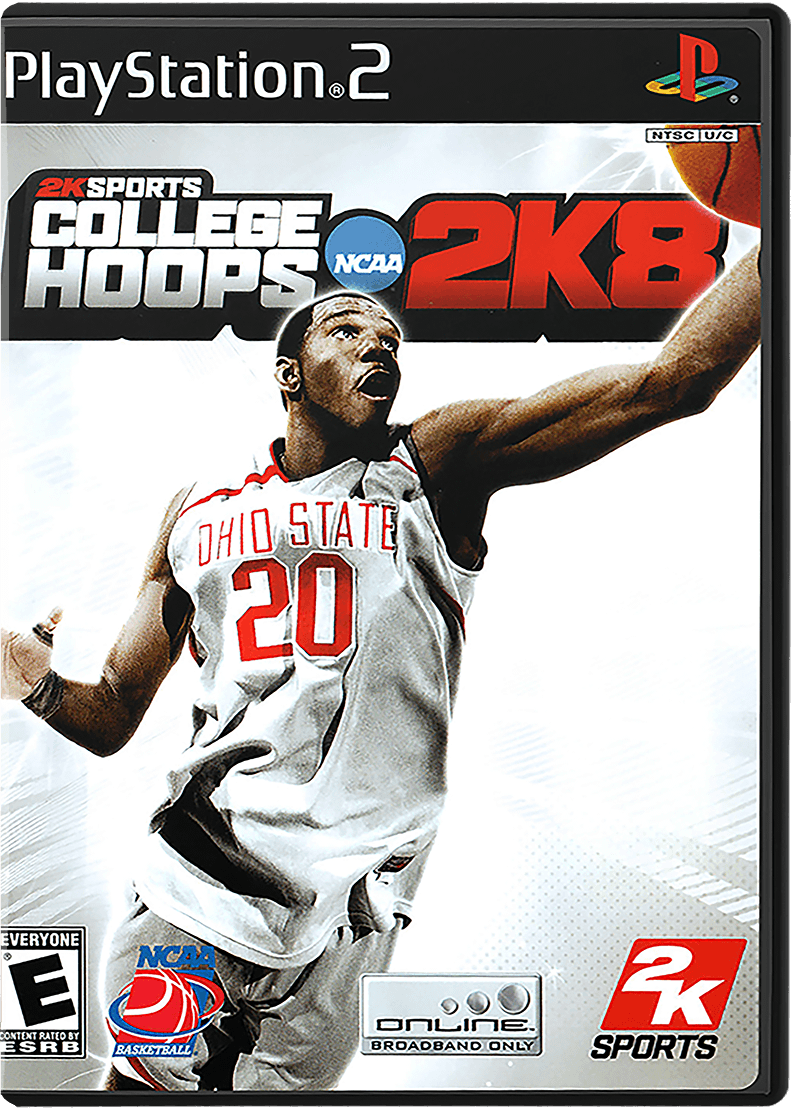 College Hoops 2K8 box art for Playstation 2